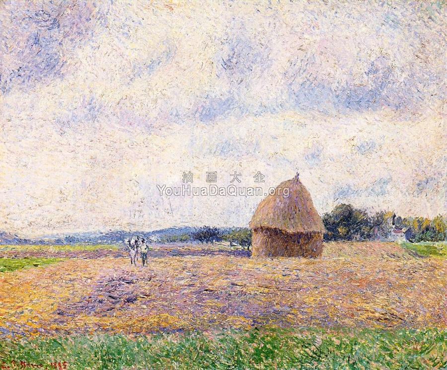 Haystack, Eragny - 卡米耶·毕沙罗